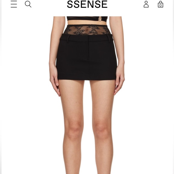 BEC+BRIDGE jewel mini skirt